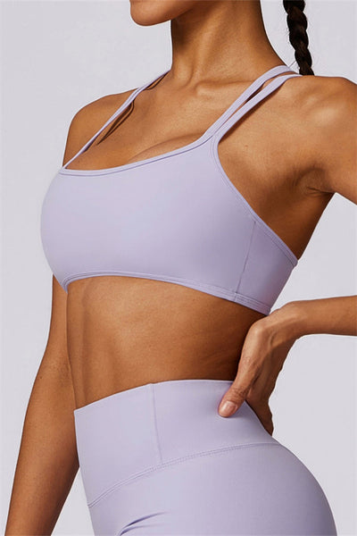 Laura Sport Bra | Graphite Taupe
