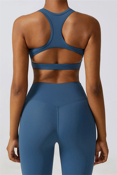 Noir Sport Bra | Aloë