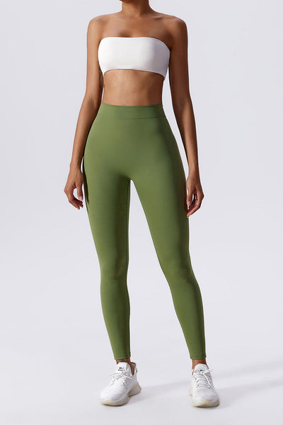 Sadie Legging met Scrunch | Soft Charcoal