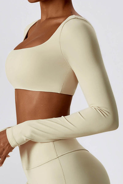Mia Crop Top | Sage