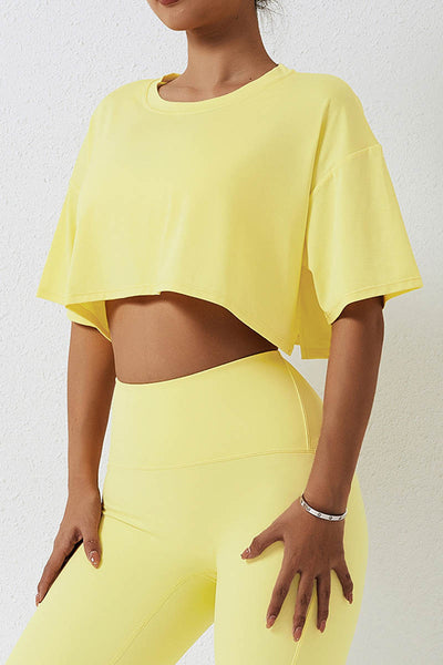 Ava Mae Crop Top | Black