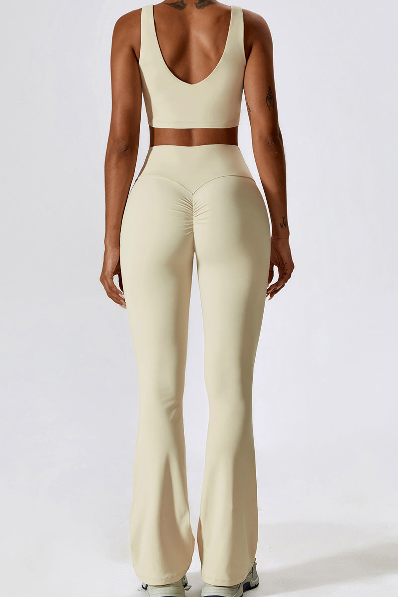 Amara Sport Bra | Vanilla