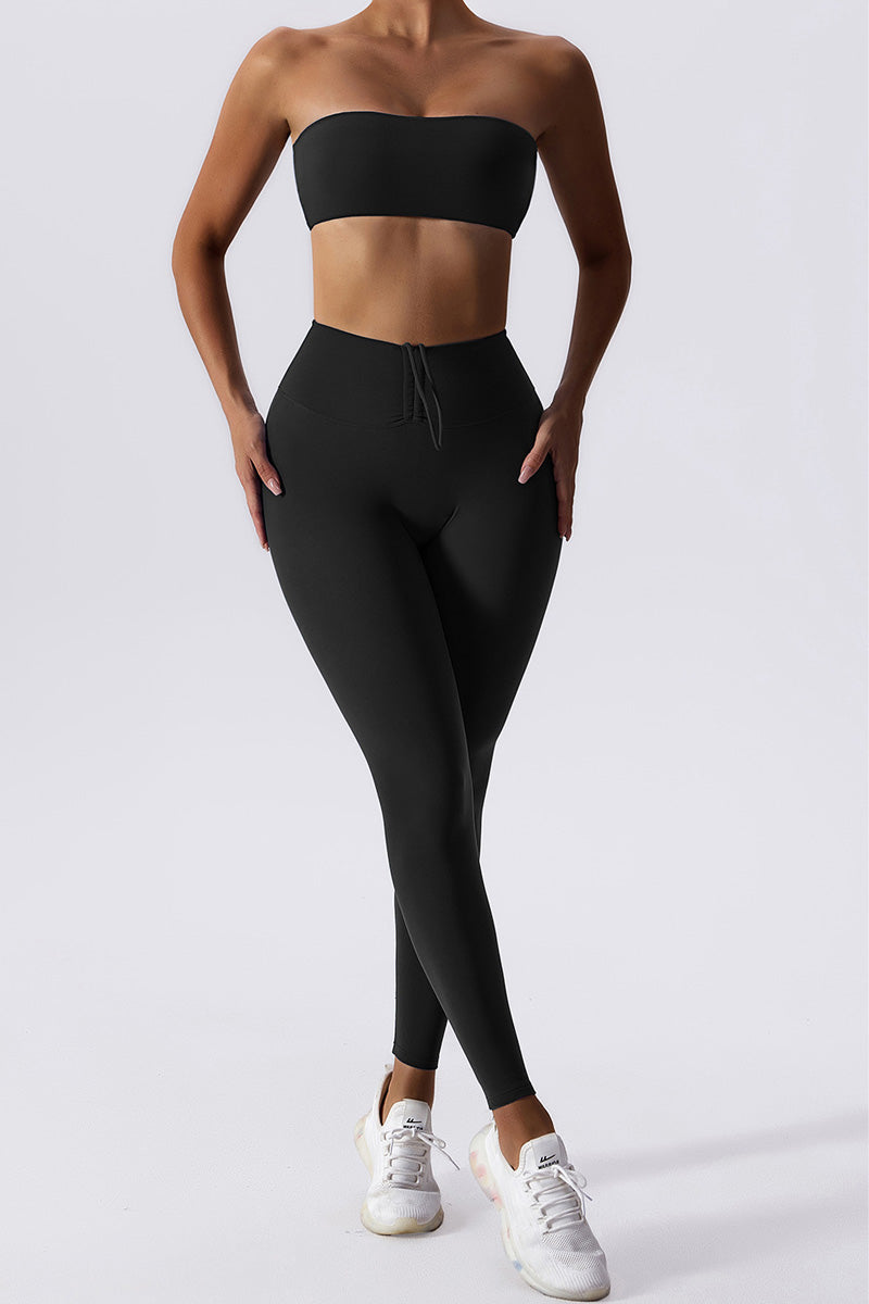 Olivia Bella Legging with Scrunch | Bright Cobalt