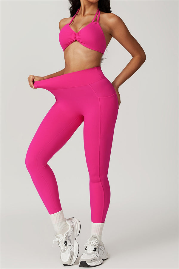 Amelia Sport Bra | Steel Grey