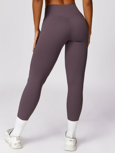 Natalia Rain Legging without Scrunch | Soft Mauve