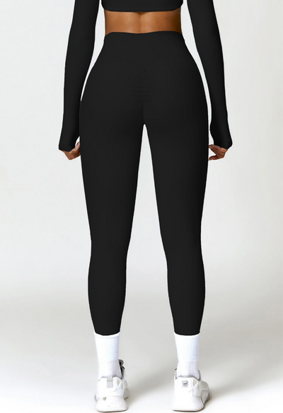 Skylar Legging with Scrunch | Black