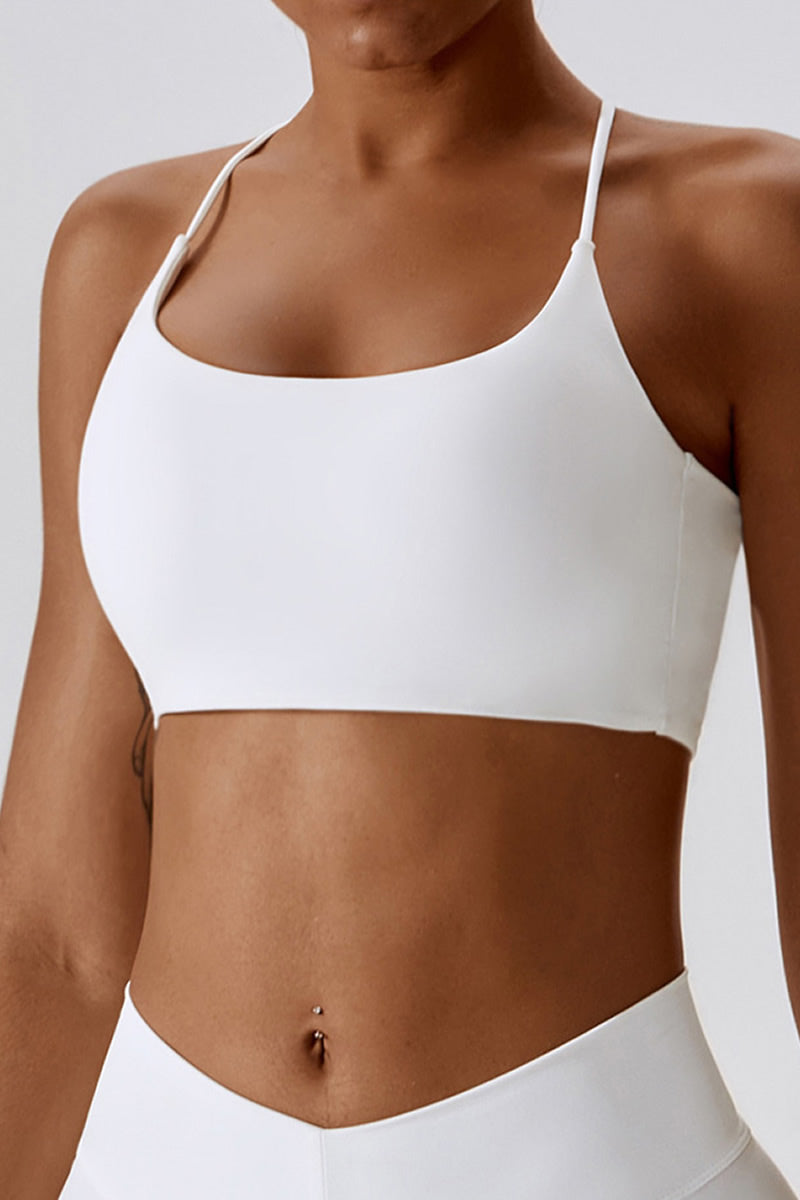 Jasmine Sport Bra | Raspberry
