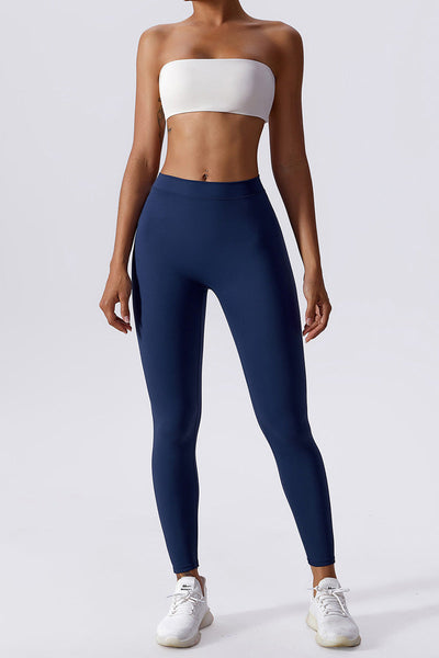 Sadie Legging met Scrunch | Soft Charcoal