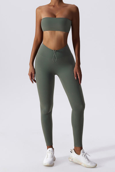 Olivia Bella Legging with Scrunch | Bright Cobalt