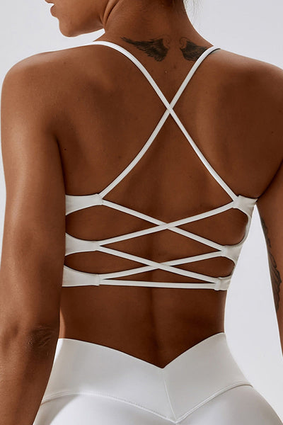 Jasmine Sport Bra | Raspberry