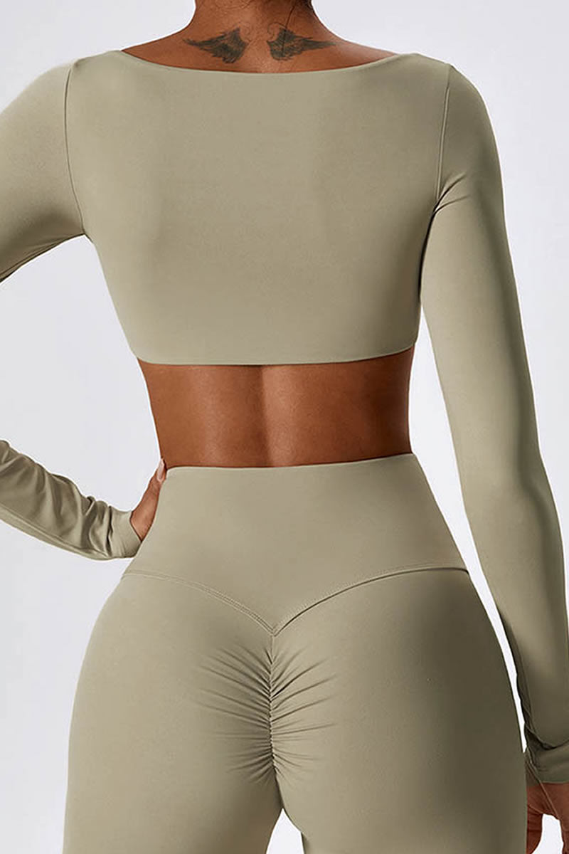 Mia Crop Top | Sage