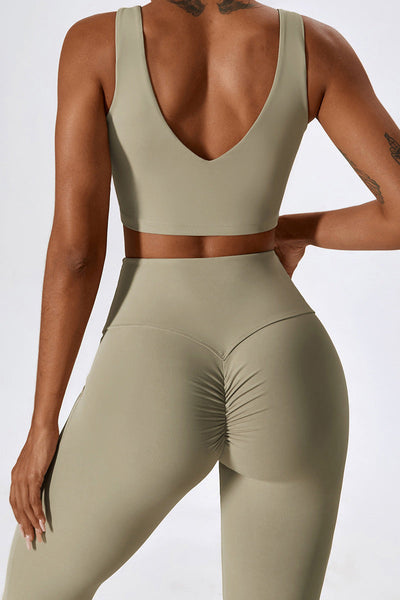 Amara Sport Bra | Vanilla