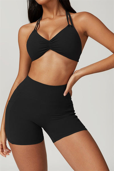 Amelia Sport Bra | Steel Grey
