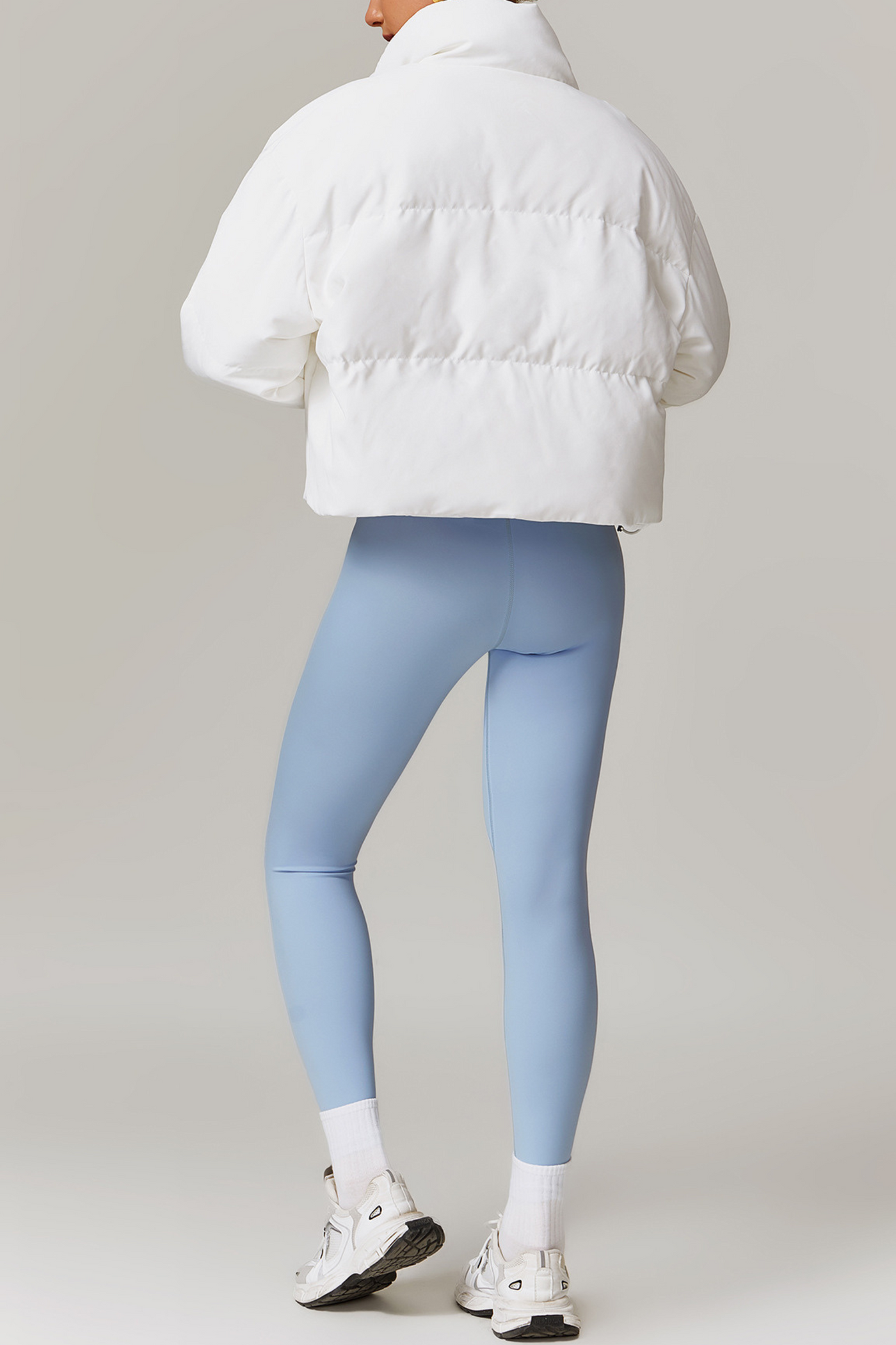 Serine Oversized Bomber Jacket | Grey