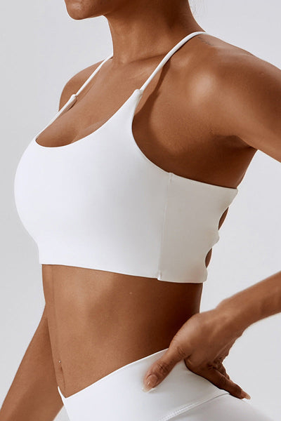Jasmine Sport Bra | Raspberry