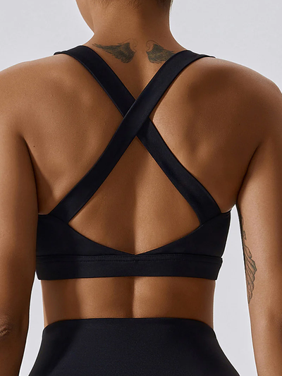 Tessa Sport Bra | Soft Charcoal