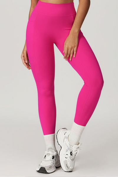 Noa Legging with Scrunch | Pink Berry