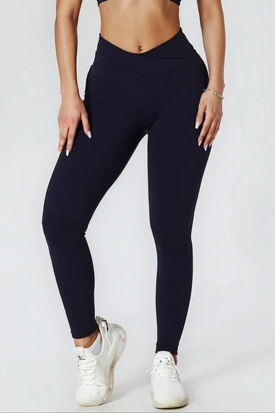 Zayra Legging with Scrunch | Midnight Navy