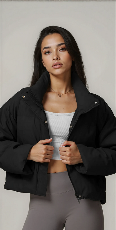 Serine Oversized Bomber Jacket | Grey