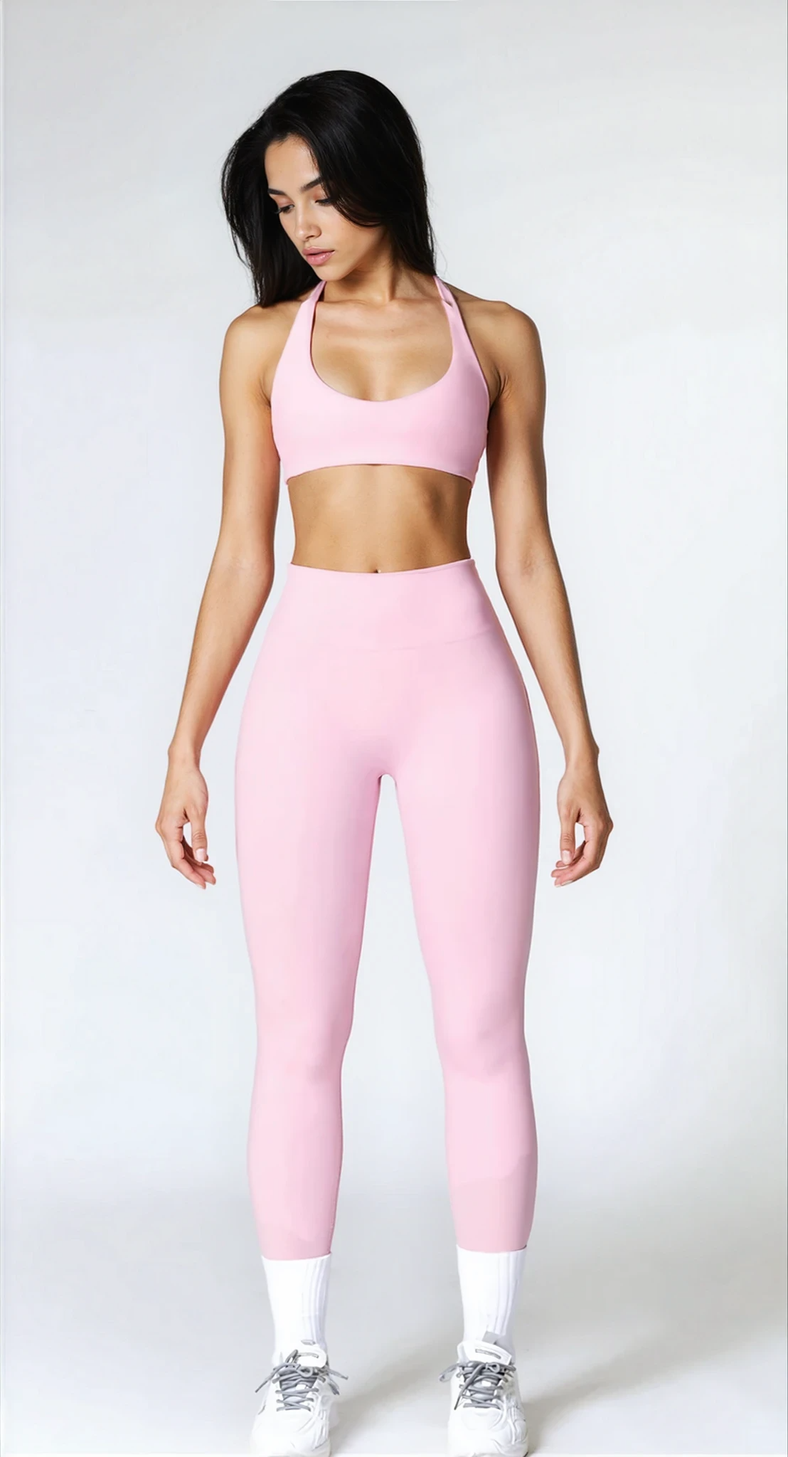 Allison Legging without Scrunch | Pilates Pink