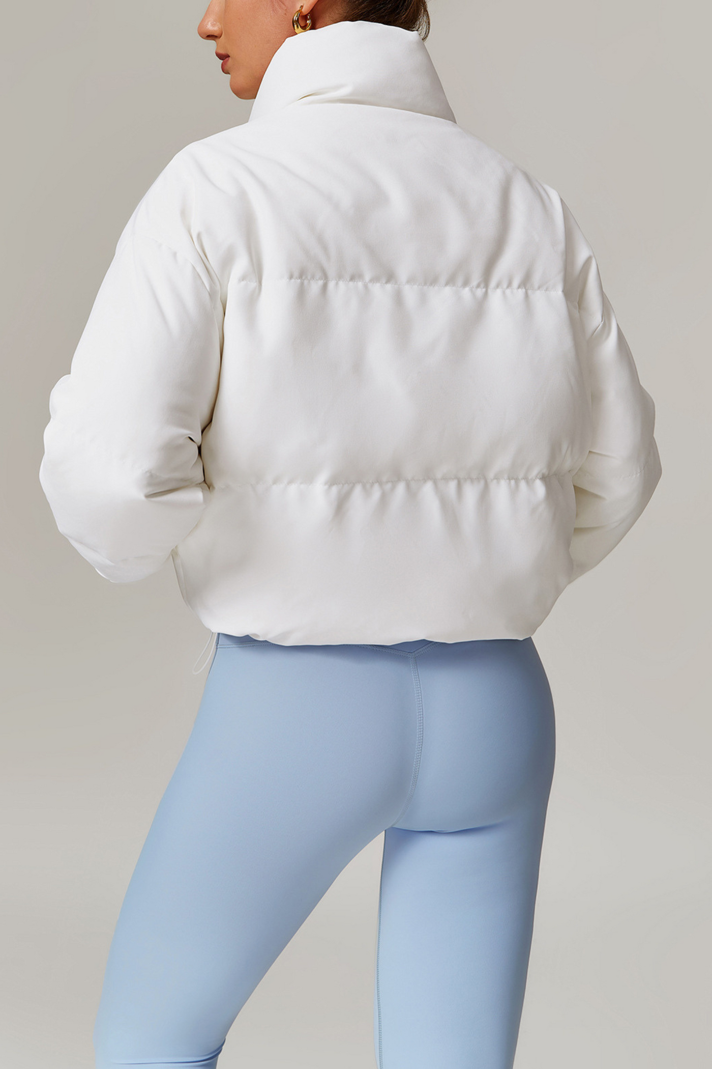 Serine Oversized Bomber Jacket | Grey