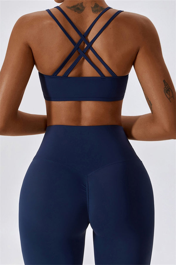 Laura Sport Bra | Graphite Taupe