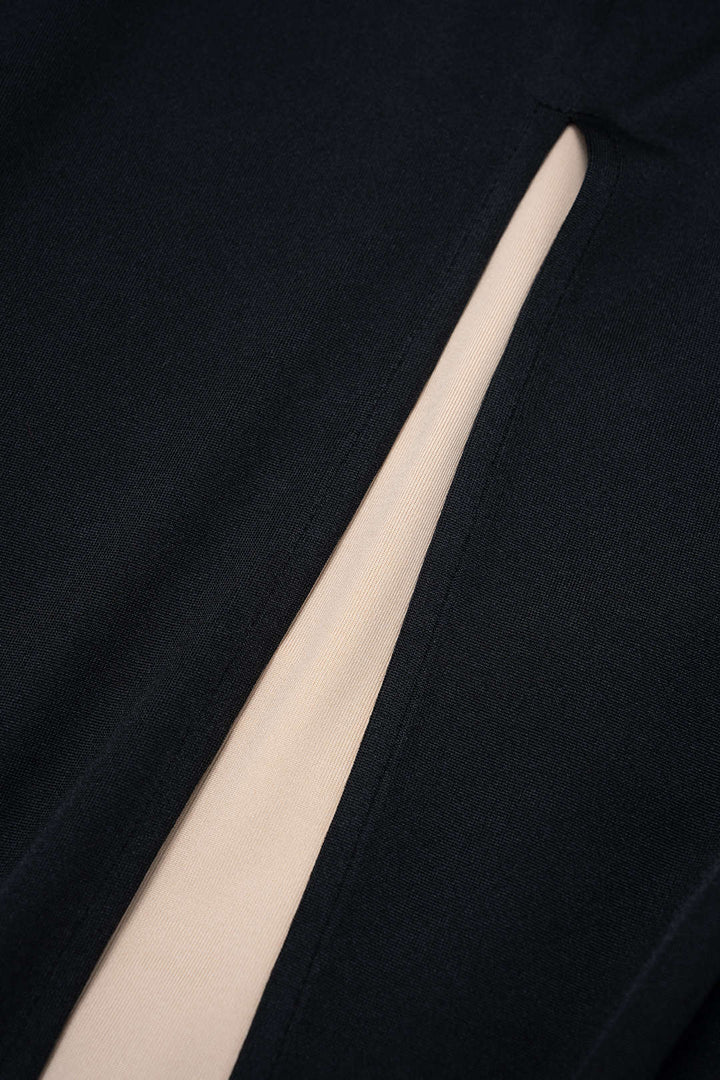 Sheer Mesh Ruched Bustier Slip Sleeveless Midi Dress
