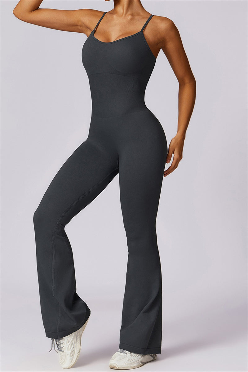 Sara Jumpsuit without Scrunch | Steel Grey