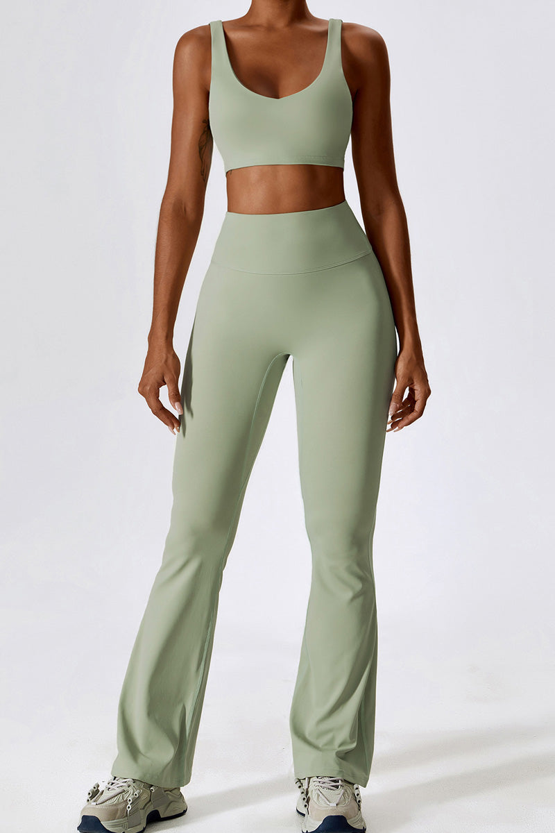 Amara Sport Bra | Vanilla