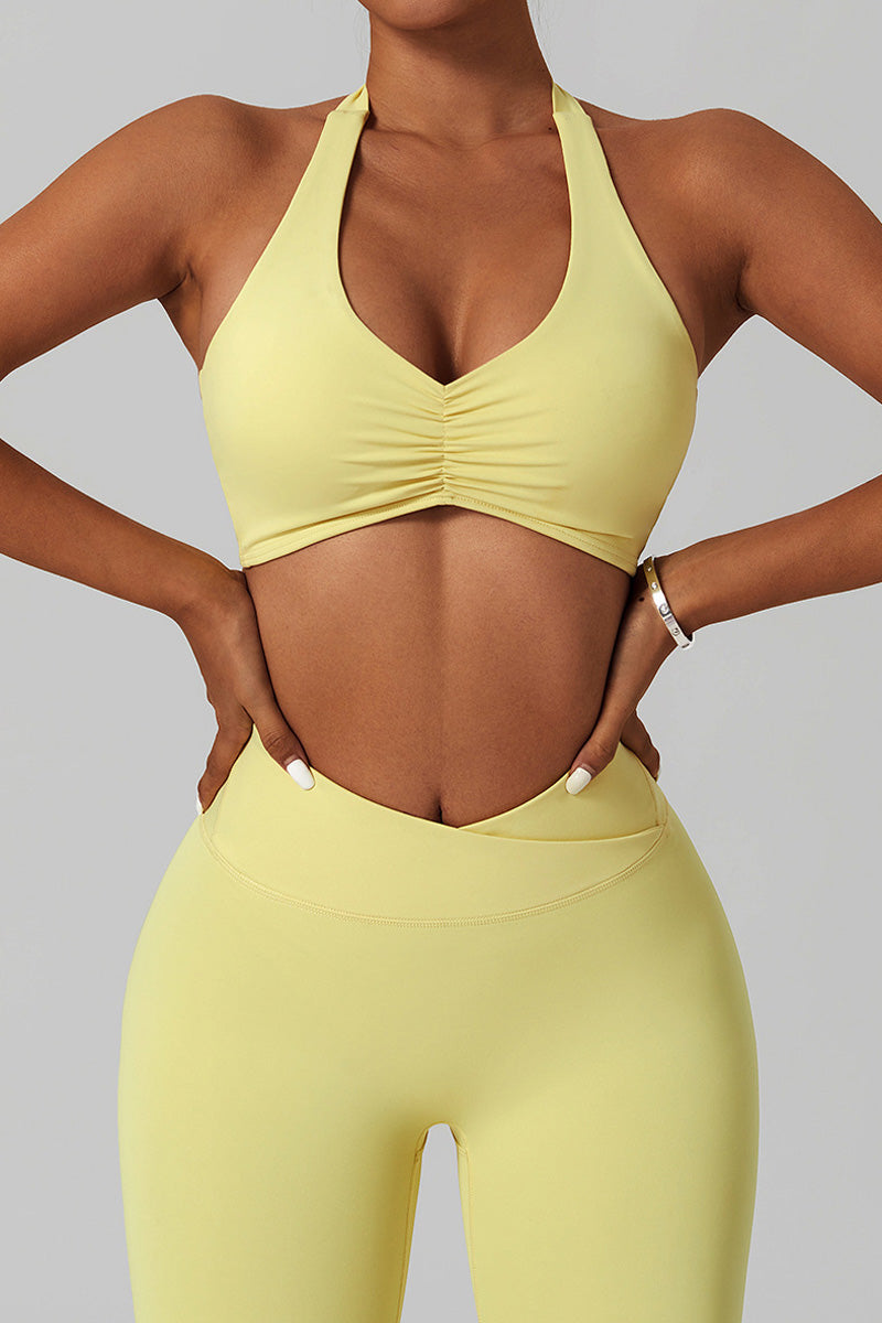 Zayra Legging with Scrunch | Citrus Sorbet