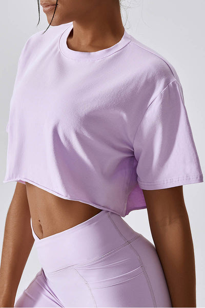 Alani Crop Top | Lavender
