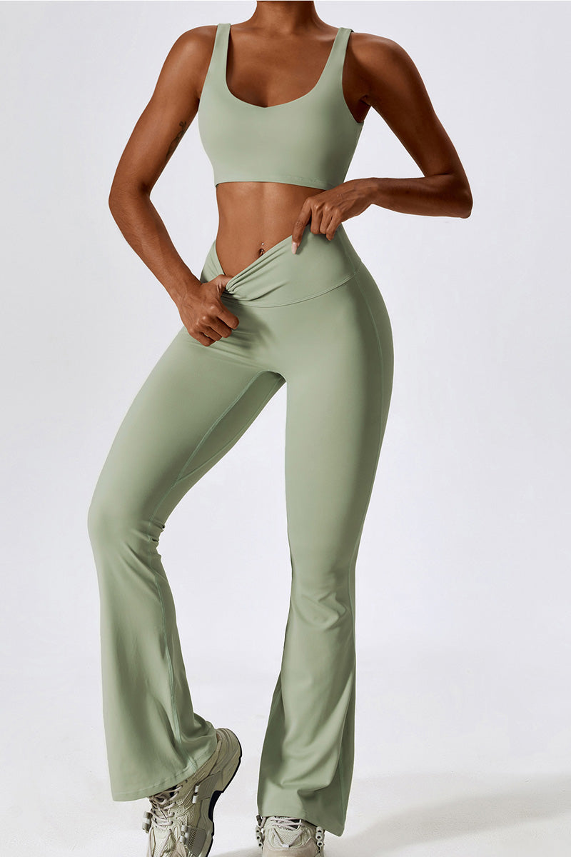 Amara Sport Bra | Vanilla