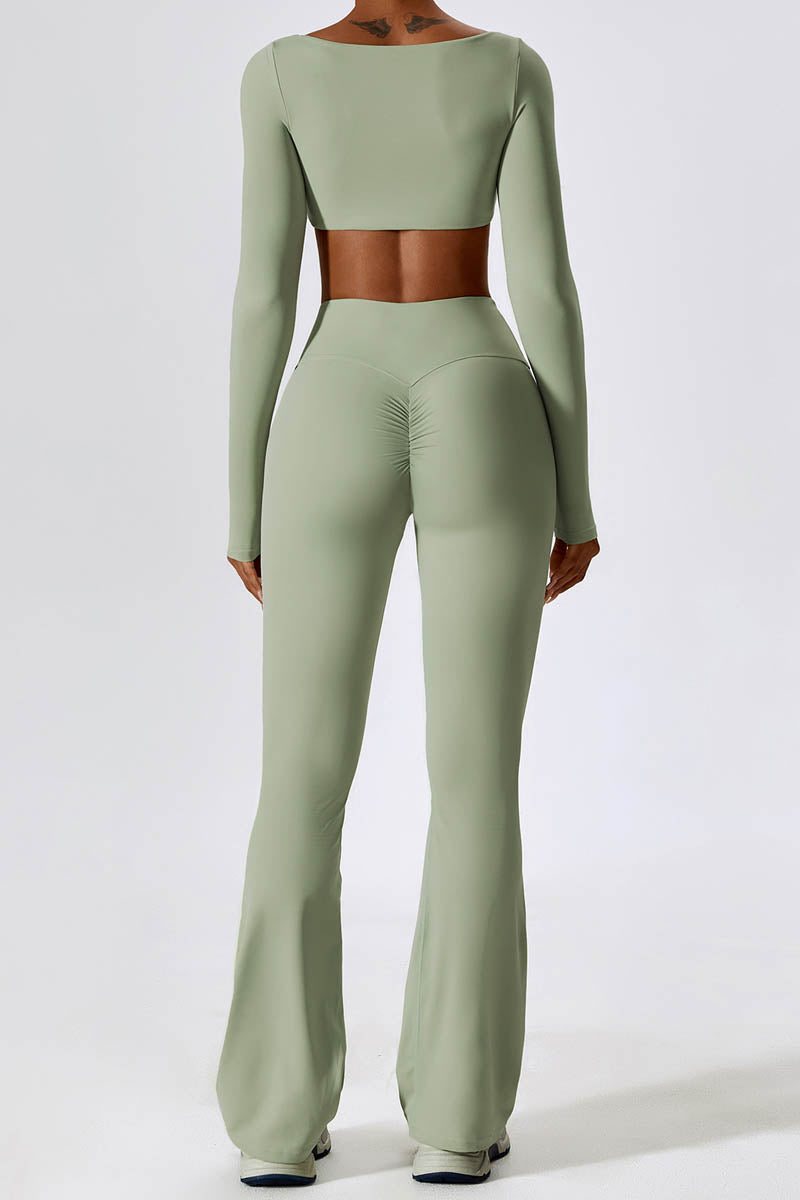 Mia Crop Top | Sage