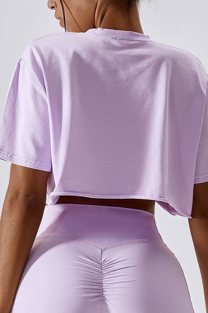Alani Crop Top | Lavender