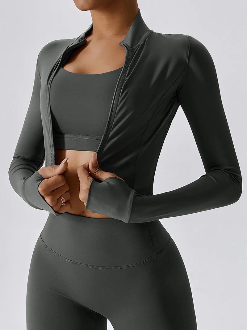 Tessa Sport Bra | Soft Charcoal