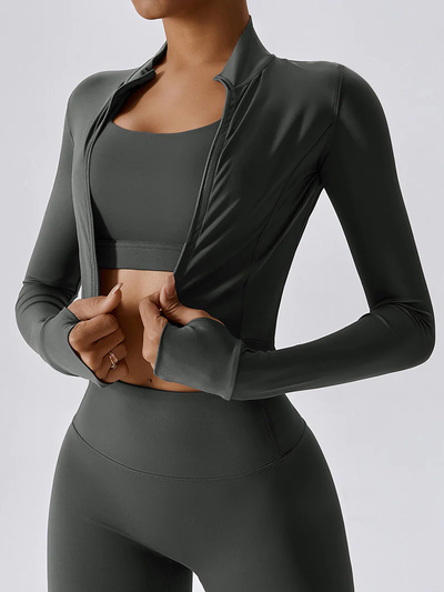 Tessa Sport Bra | Soft Charcoal