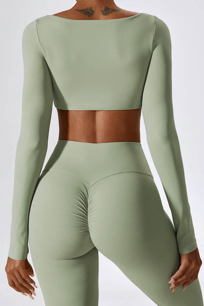 Mia Crop Top | Sage
