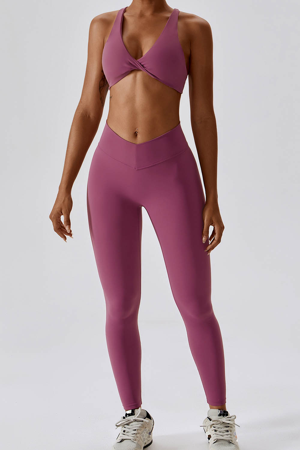 Luna Olivia Legging with Scrunch | Black