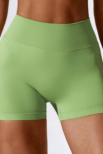 Aria Short with Scrunch | Burgundy