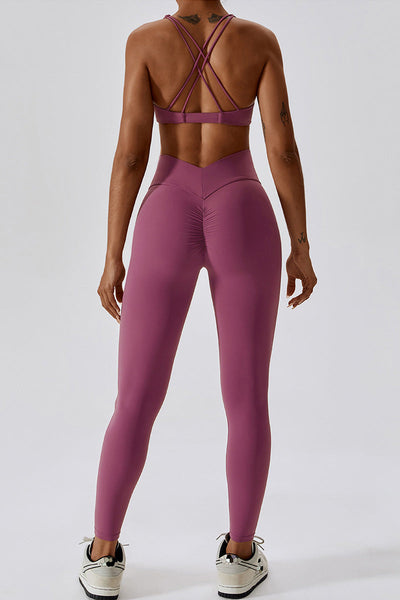 Lexy Sport Bra | Raspberry