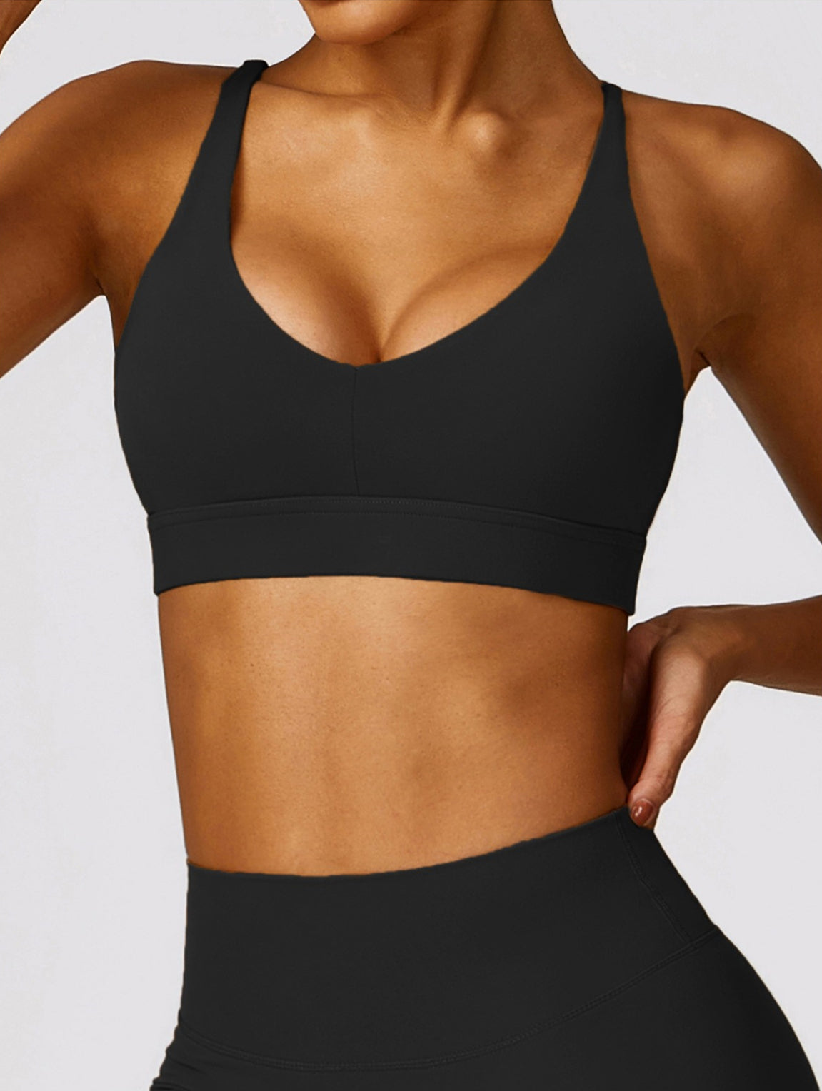 Callie Sport Bra | Blush