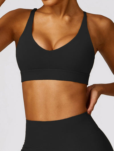 Callie Sport Bra | Blush