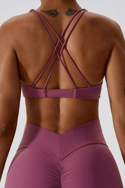 Lexy Sport Bra | Raspberry