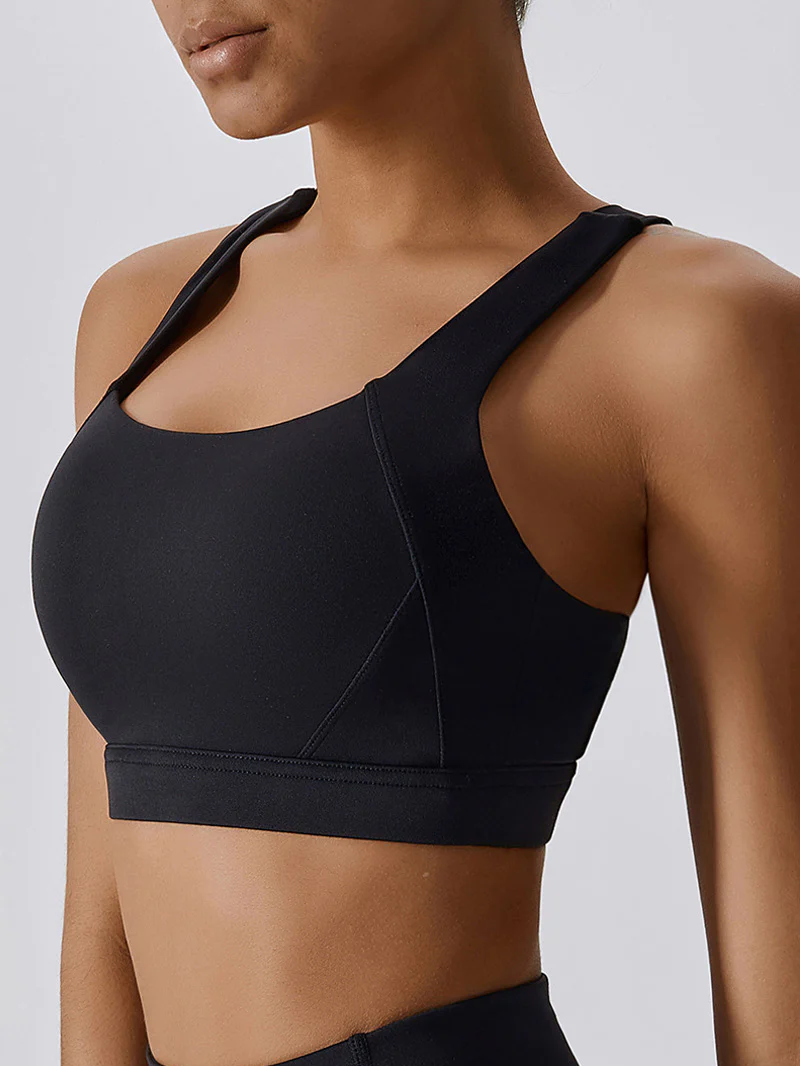 Tessa Sport Bra | Soft Charcoal