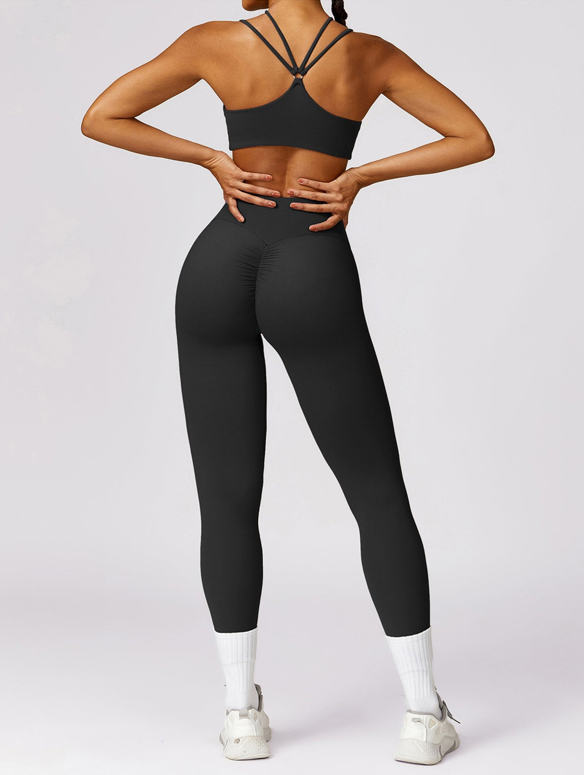 Blake Sport Bra | Soft Black