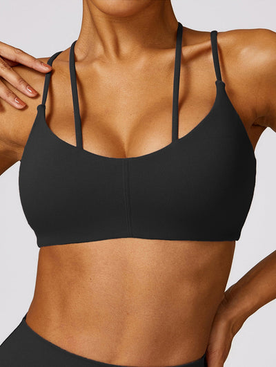 Blake Sport Bra | Soft Black