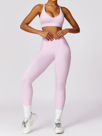 Natalia Rain Legging without Scrunch | Soft Mauve