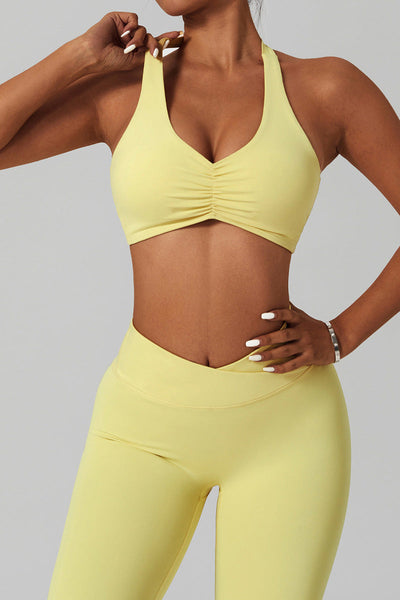 Zayra Legging with Scrunch | Citrus Sorbet