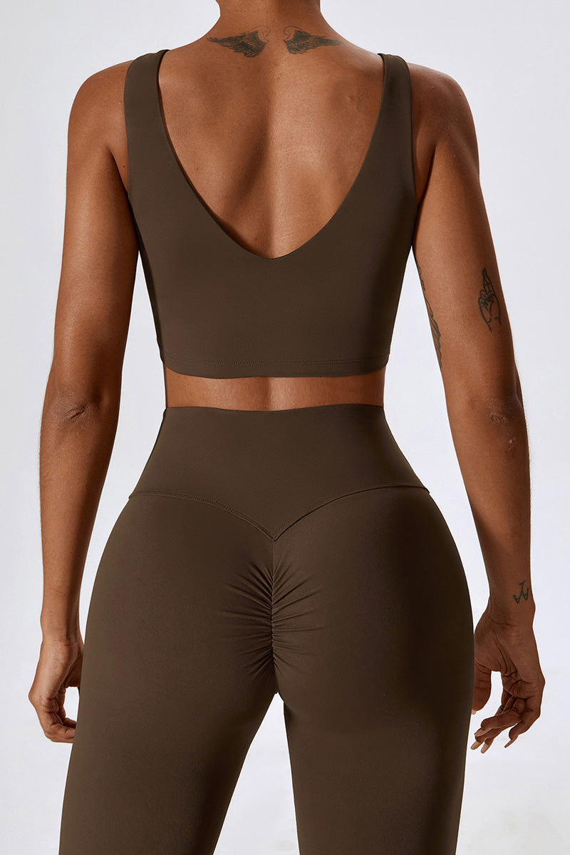 Amara Sport Bra | Vanilla
