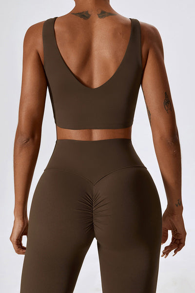 Amara Sport Bra | Vanilla